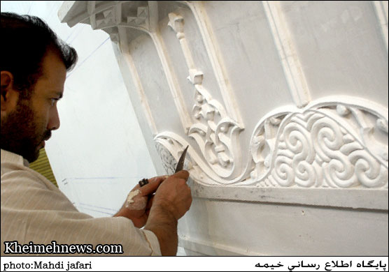 مراحل ساخت ضریح مبارک امام حسین (ع)در قم