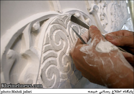مراحل ساخت ضریح مبارک امام حسین (ع)در قم