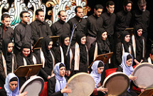 روايت «عاشورا» در اركستر سمفونيك تهران روايت «عاشورا» در اركستر سمفونيك تهران