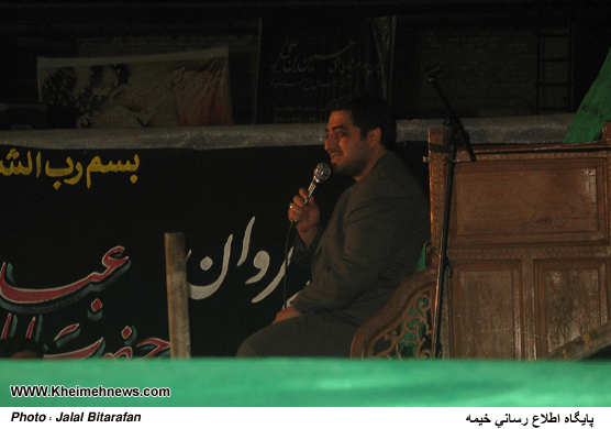 مراسم شب هفتم شهدای شیراز