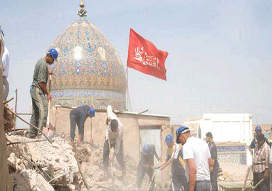 گزارش تصویری بازسازی حرمین عسگریین