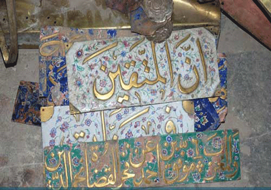 گزارش تصویری بازسازی حرمین عسگریین