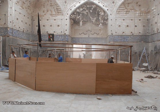 گزارش تصویری بازسازی حرمین عسگریین 2