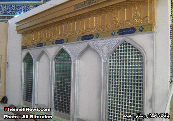 گزارش تصویری مراحل ساخت ضریح امام حسین(ع) در  استان قم