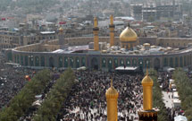 تابلوهای الکترونیکی توصیه های بهداشتی در کربلا نصب شد