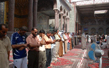 200 نفر از شخصيت‌های ورزشکار و عشاير طف به زيارت حرم امام حسین(ع) رفتند