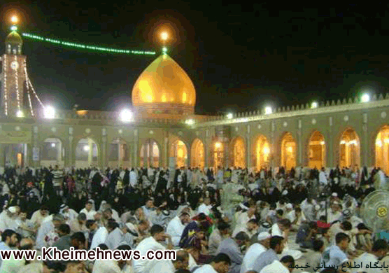 گزارش تصویری مراسم عزاداری حضرت خدیجه(س) در مسجد کوفه