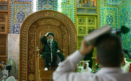 مراسم احیا در حرم امام حسین(ع)