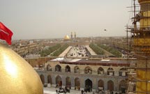 دارالضيافه حرم مطهر امام حسين(ع) ساخته مي‌شود