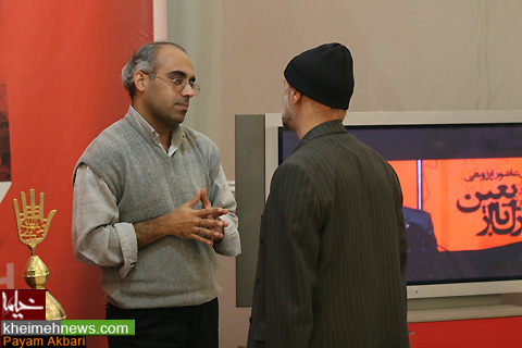 غرفه ماهنامه فرهنگي اجتماعي خيمه در نمايشگاه مطبوعات و خبرگزاري ها