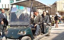 12 خودروی برقی برای انتقال زائران در نجف خریداری شد