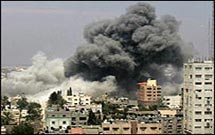 دانشگاه اسلامی غزه ویران شد