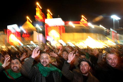 عزاداری ایام محرم در کربلا