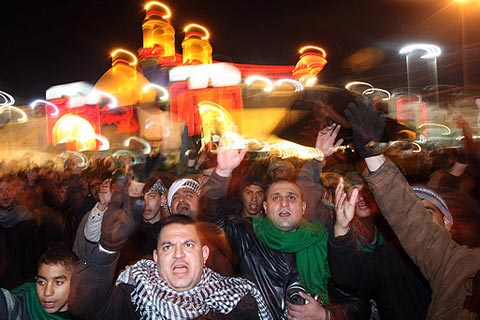 عزاداری ایام محرم در کربلا