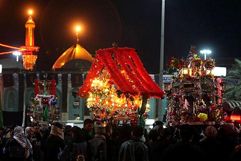 عزاداری ایام محرم در کربلا