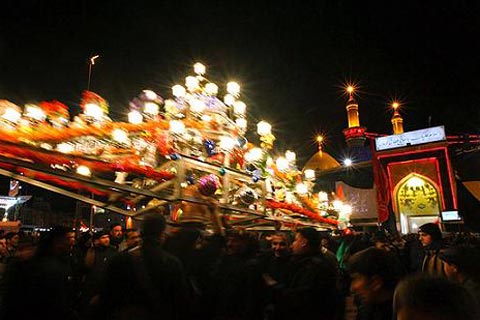 عزاداری ایام محرم در کربلا