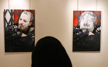 نمايشگاه «ياد سرخ» در خانه فرهنگ حرا برپا شد