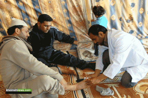 حضور خیمه های سلامت در مسیر زائران کربلا