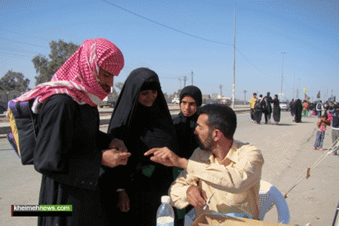 حضور خیمه های سلامت در مسیر زائران کربلا