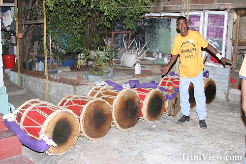 ردیف طبل های تسه