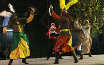 نخستين سوگواره تعزيه‌خواني مباركه برگزار شد