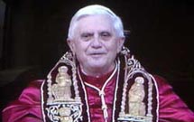 پاپ از مکان معراج پيامبر(ص) ديدن ميكند پاپ از مکان معراج پيامبر(ص) ديدن ميكند