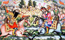 نمايشگاه نقاشی و پرده‌خوانی با موضوع محرم برگزار می‌شود