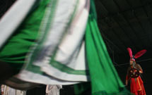 اجرای تعزیه شهادت حضرت زهرا(س)