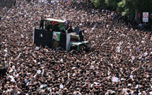 وداع شیعیان با آیت‌الله بهجت