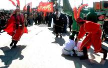 تعزیه‌خوانی هنرمندان استان مرکزی در جشن درو گندم