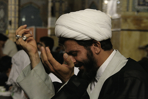 پایان مراسم معنوی اعتکاف در مسجد مقدس جمکران