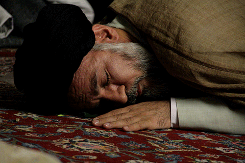 پایان مراسم معنوی اعتکاف در مسجد مقدس جمکران