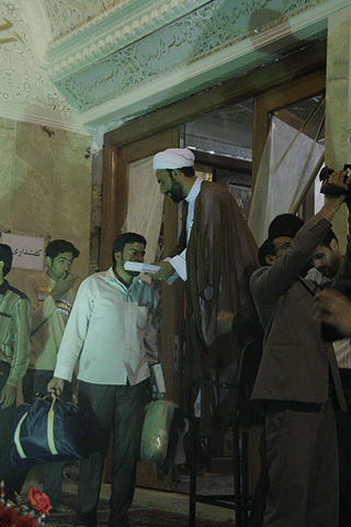 پایان مراسم معنوی اعتکاف در مسجد مقدس جمکران