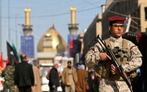 استقرار ۲۱ هزار نيروي امنيتي در كربلا در آستانه نيمه شعبان استقرار ۲۱ هزار نيروي امنيتي در كربلا در آستانه نيمه شعبان