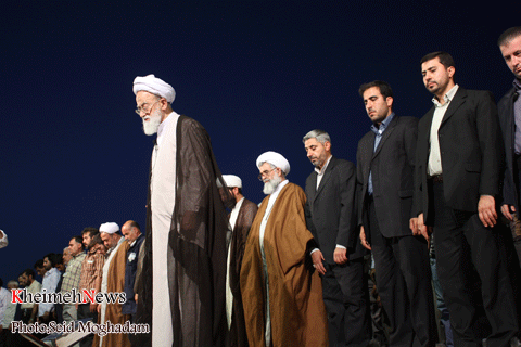 مراسم جشنهای نیمه شعبان در مسجد مقدس جمکران