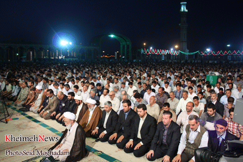 مراسم جشنهای نیمه شعبان در مسجد مقدس جمکران