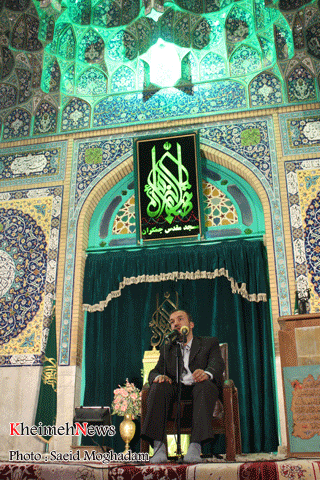 مراسم جشنهای نیمه شعبان در مسجد مقدس جمکران