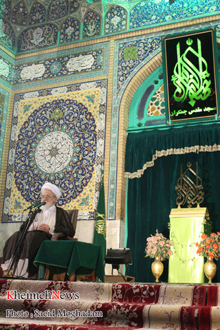 مراسم جشنهای نیمه شعبان در مسجد مقدس جمکران