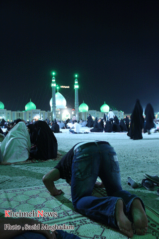 مراسم جشنهای نیمه شعبان در مسجد مقدس جمکران