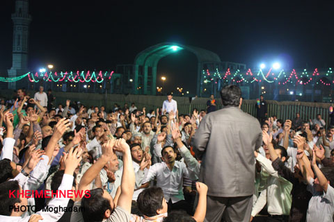 جشن نیمه شعبان در مسجد مقدس جمکران