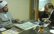 دیدار «الدار» با مسئولین خیمه