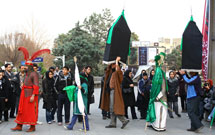 اجرای چاووشی‌خوانی گروه تفرشی در تئاتر شهر