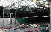 حسینیه سیدالشهداء آمل با قدمت صد ساله در آتش سوخت