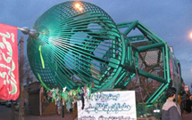 پيشرفت ۸۰درصدی ساخت حرم طفلان مسلم در کربلا پيشرفت ۸۰درصدی ساخت حرم طفلان مسلم در کربلا