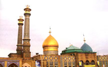 آیین تحویل سال نو در حرم حضرت عبدالعظیم الحسنی