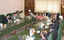 نشست مسئولين کانون مداحان مازندران با استاندار نشست مسئولين کانون مداحان مازندران با استاندار