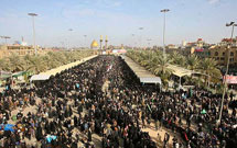 افتتاح جشنواره مذهبی ايام فاطميه در كربلا افتتاح جشنواره مذهبی ايام فاطميه در كربلا