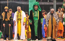 مراسم تعزيه‌خوانی در فرهنگسرای رازی