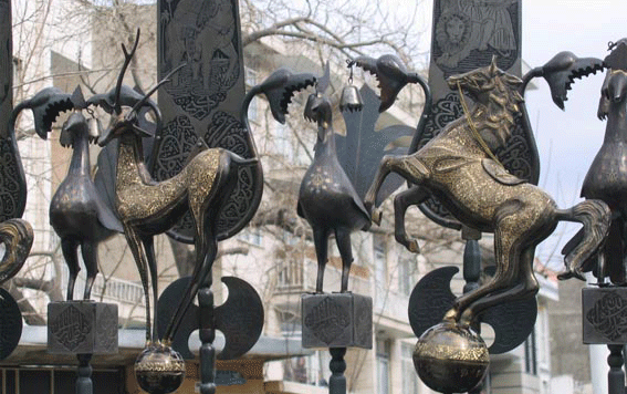 نمادهای تصویری عاشورا ۳ // علم،کتل،بیرق