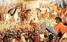 نقاشان قهوه‌خانه‌ای، راویان مردمی واقعه عاشورا هستند